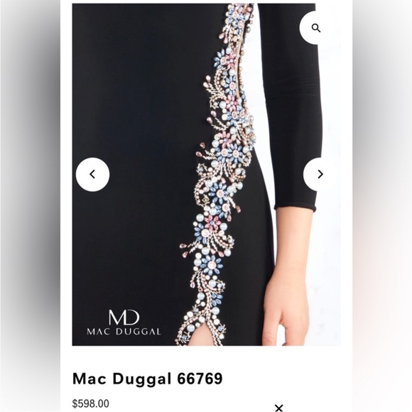 Mac Duggal evening gown - Picture 3 of 4